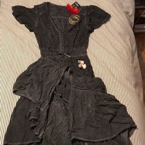 Like new Young Fabulous & Broke high-lo maxi dress